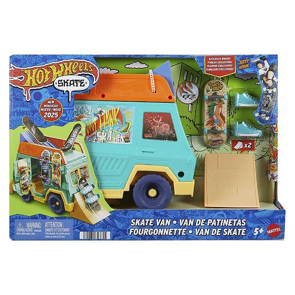 Hot Wheels Skate Van — Produto Original Autêntico Lacrado com Garantia Drive Collection