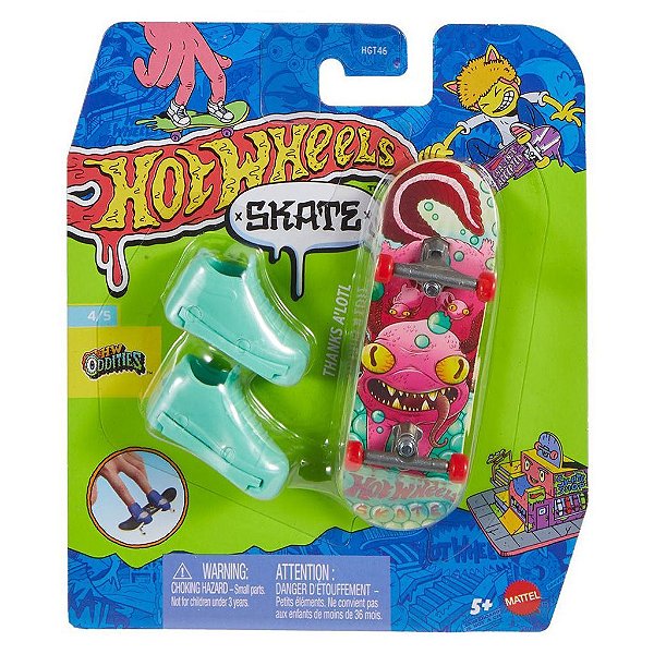 Miniatura Hot Wheels 1:64 Skate e Shoe Terror Dactyl