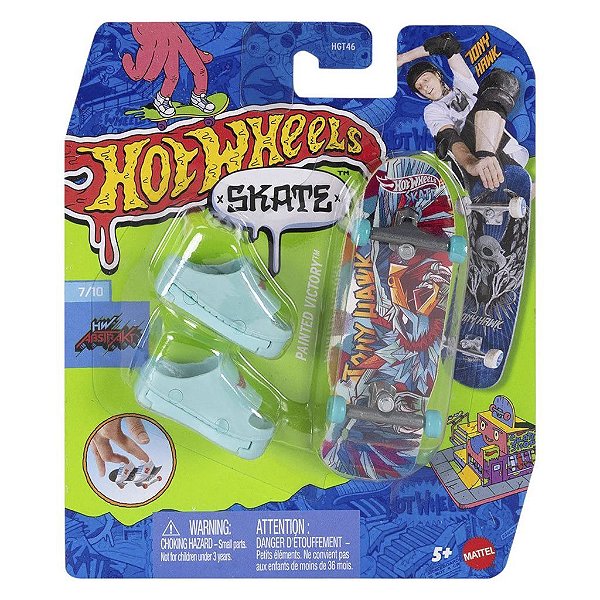 Miniatura Hot Wheels 1:64 Skate e Shoe Painted Victory