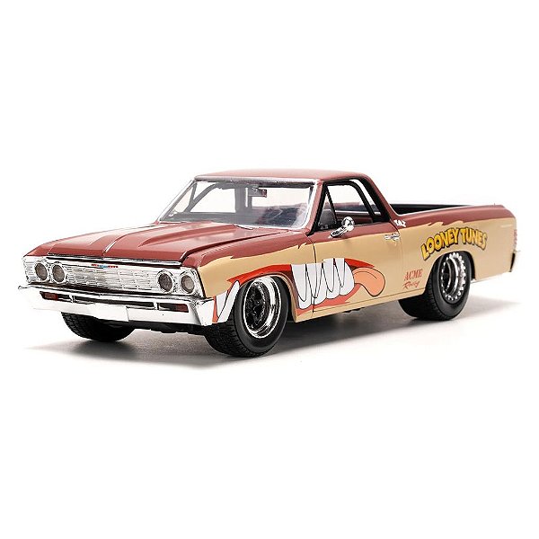 Miniatura Jada Toys 1:24 Looney Tunes Taz Chevy El Camino