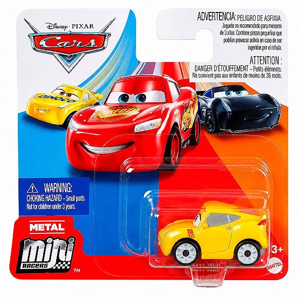 Mattel Disney Pixar e Cars Mini Blister Cruz Ramirez — Original Autêntico Drive Collection