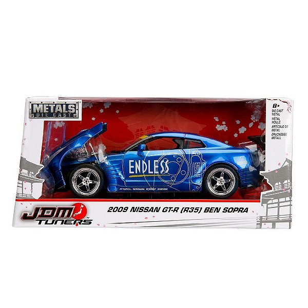 Jada Toys 1:24 Jdm Nissan Gt-r / R35 Ben Sopra — Original Lacrado com Garantia Drive Collection