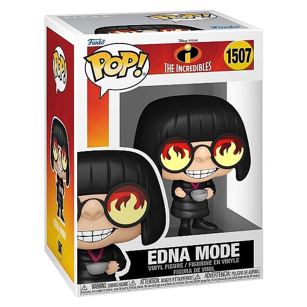 Boneco Funko Pop Disney Incredibles 20TH Edna Mode