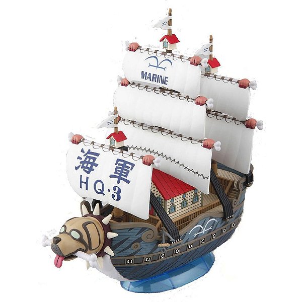 Boneco Bandai One Piece Grand Ship Collection Garp,s Warship — Original Autêntico Drive Collection