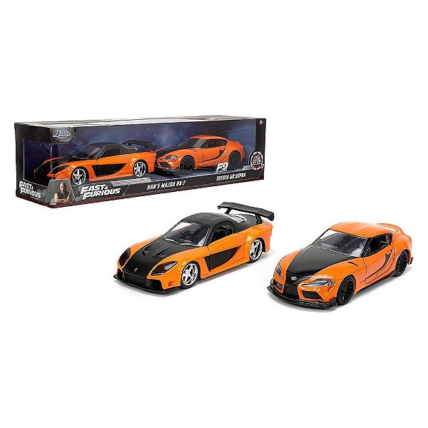 Jada Toys 1:32 Fast & Furious Twin Packs — Original Autêntico Lacrado com Garantia Drive Collection