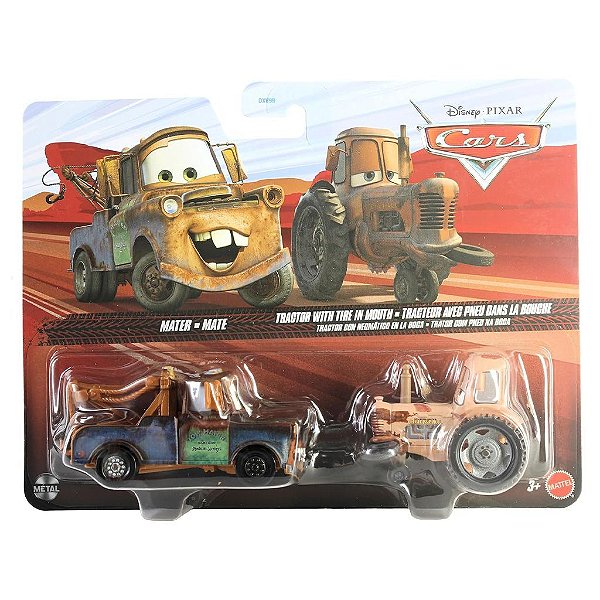 Mattel Disney Pixar e Cars 2PACK Mater Mate — Original Lacrado com Garantia Drive Collection