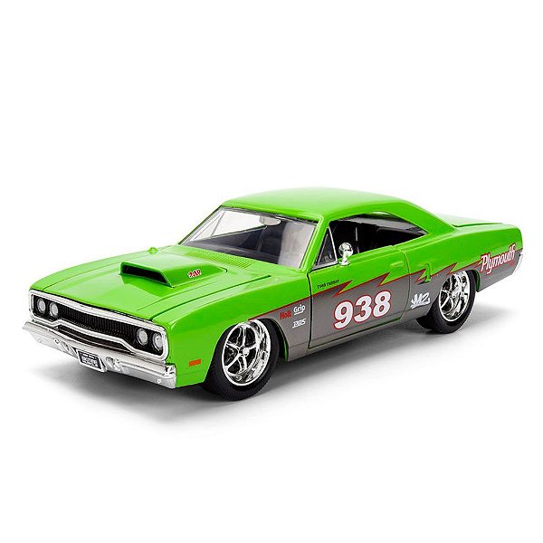 Jada Toys 1:24 Plymouth Road Runner — Original Autêntico Lacrado com Garantia Drive Collection