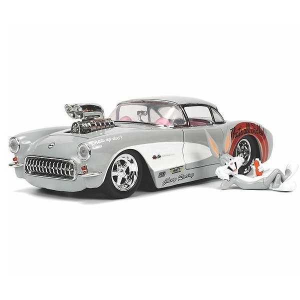 Jada Toys Bugs Bunny Chevy Corvette — Original Autêntico Lacrado com Garantia Drive Collection
