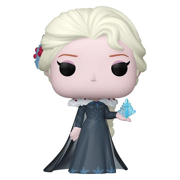 Boneco Funko Pop Disney Holiday Elsa