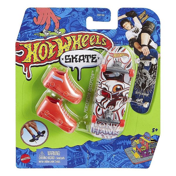 Miniatura Hot Wheels 1:64 Skate e Shoe Perception Deception Jkl