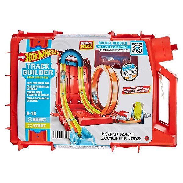 Hot Wheels Kit Stunt Fuel Can Box