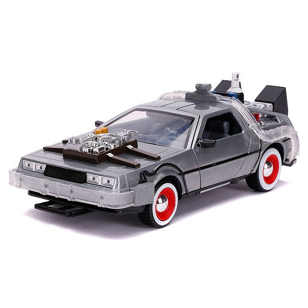 Jada Toys De Volta para o Futuro Part Iii Time Machine Light — Original Autêntico Drive Collection