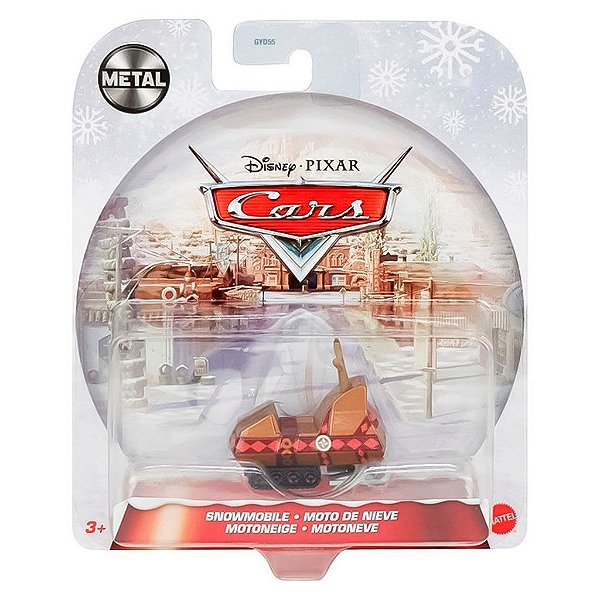 Mattel Disney Pixar e Cars Wintertime Snow Mobile — Original Lacrado com Garantia Drive Collection