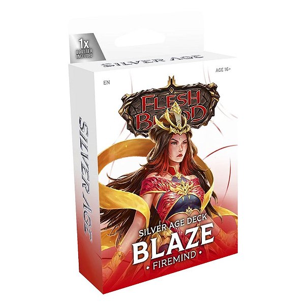 Flesh and Blood Flesh e Blood Tcg Deck Blaze — Original Lacrado com Garantia Drive Collection