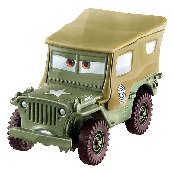 Mattel Disney Pixar e Cars Sarge — Produto Original Autêntico Lacrado com Garantia Drive Collection