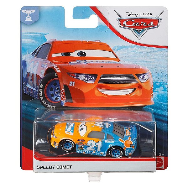 Mattel Disney Pixar e Cars Speedy Comet — Original Autêntico Lacrado com Garantia Drive Collection