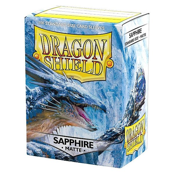 Dragon Shield Sleeves Standard Matte Sapphire — Sleeves Original Dragon Shield Drive Collection