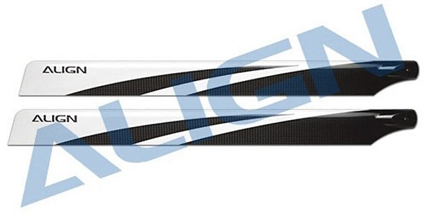 Peça Align T-Rex 500X 470 Carbono Pás B