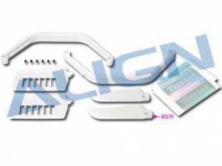 Kit de Peças de Upgrade (Branco) Align T-Rex 500 - H50076T-01