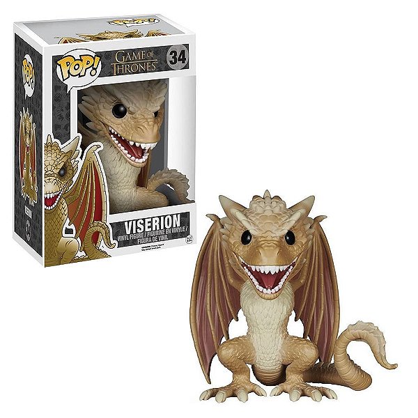 Boneco Funko Pop! Game of Thrones - Viserion (6 inch) #34