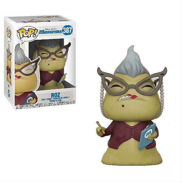 Boneco Funko Pop! Monsters, Inc. - Roz #387