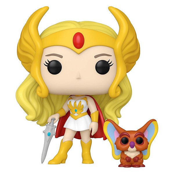 Boneco Funko Pop! She-Ra Princess of Power 40th Anniversary - She-Ra & Kowl #1800
