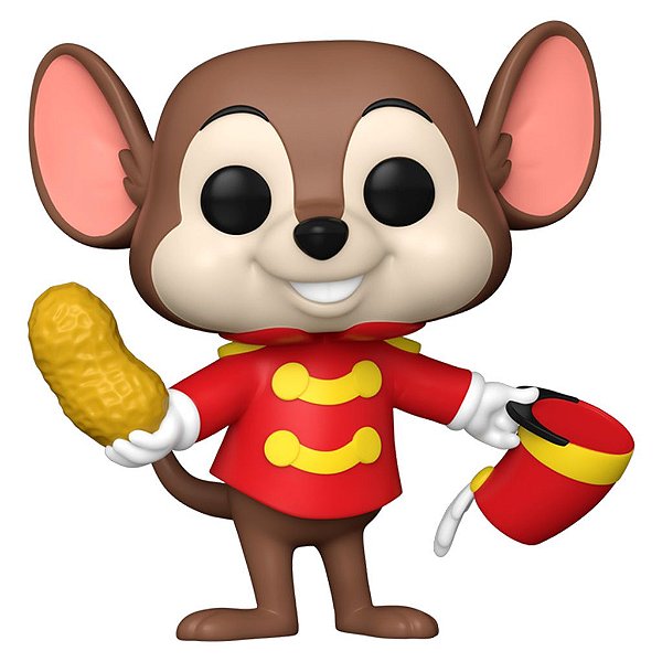 Boneco Funko Pop! Dumbo - Timothy Q. Mouse #1536