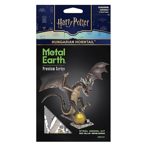 Miniatura de Montar Metal Earth Harry Potter Hungarian Horntail