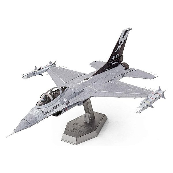 Miniatura de Montar Metal Earth F-16 Fighting Falcon