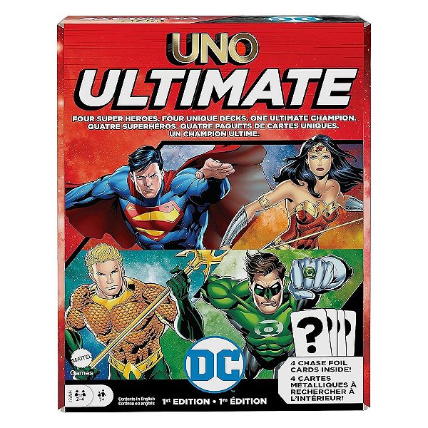 Jogo de Cartas UNO Ultimate DC