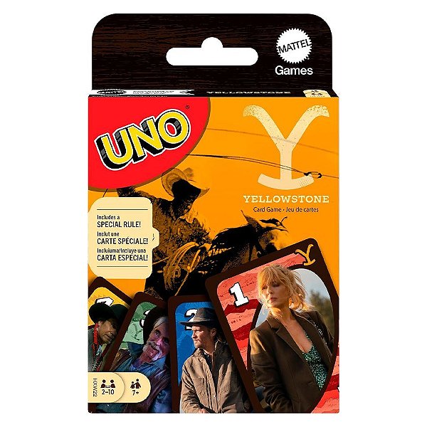 Jogo de Cartas UNO Iconic Yellowstone