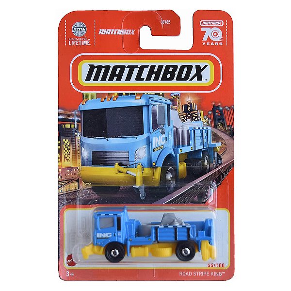 Miniatura Matchbox 1:64 Road Stripe King