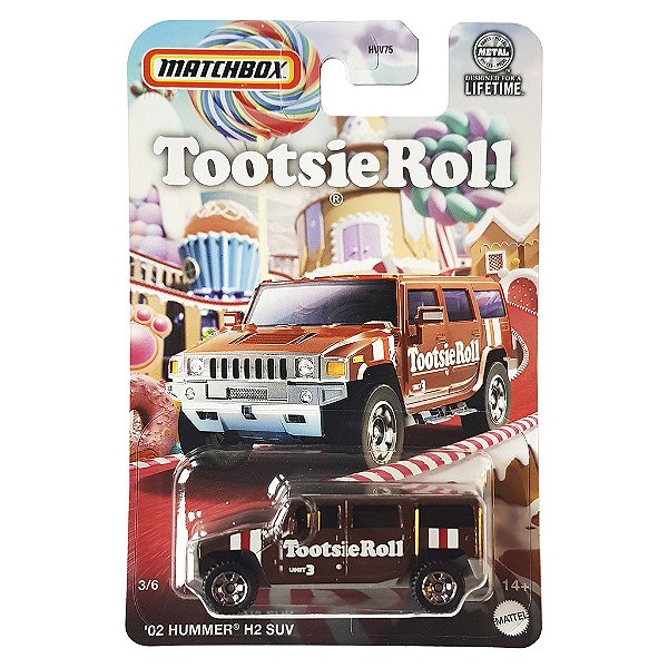 Miniatura Matchbox 1:64 Hummer 02 H2 SUV