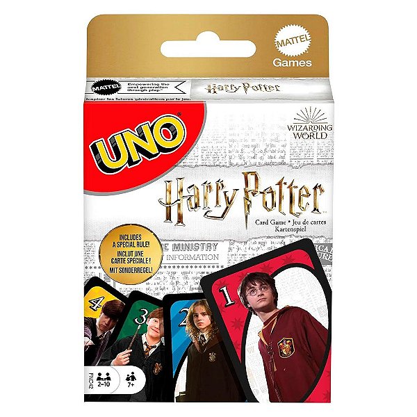 Jogo de Cartas UNO Harry Potter
