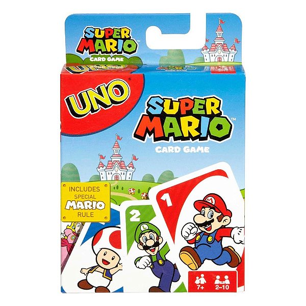 Jogo de Cartas UNO Super Mario