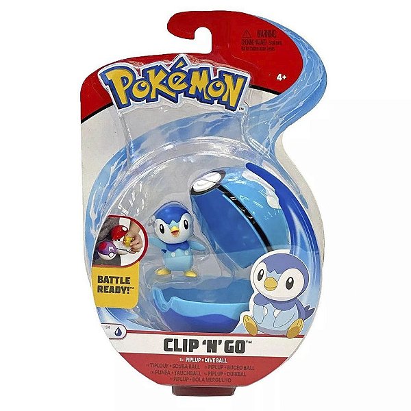 Figura Pokémon Poké Ball Piplup