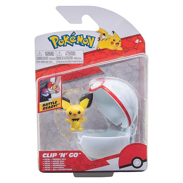 Figura Pokémon Poké Ball Pichu