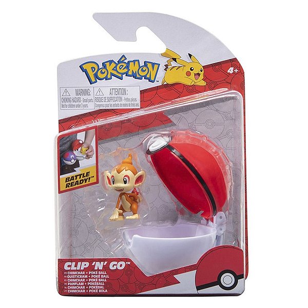 Figura Pokémon Poké Ball Chimchar