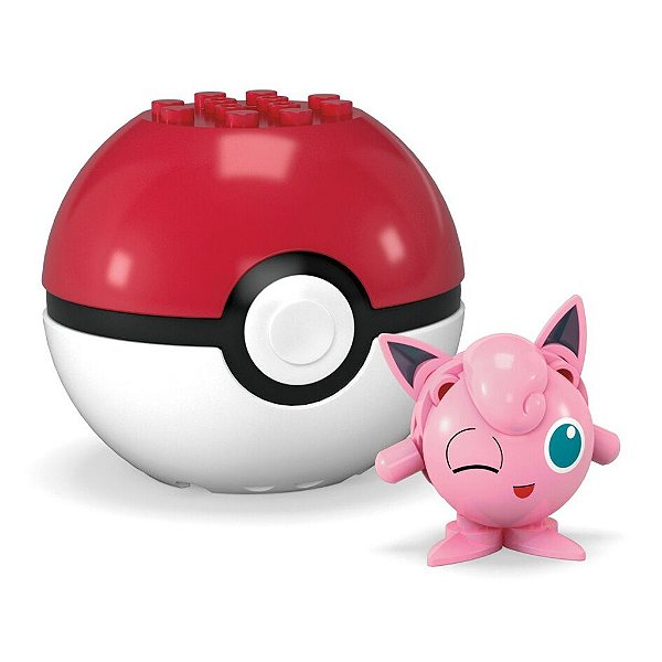 Blocos de Montar Mega Pokémon Poké Ball Jigglypuff