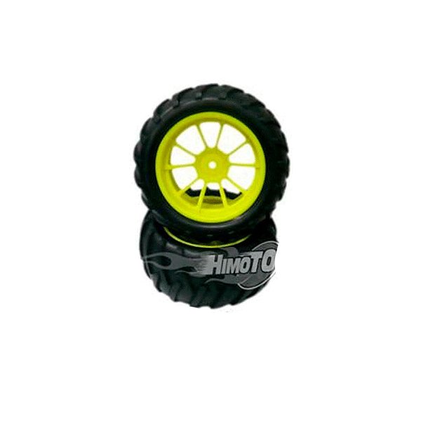 Roda Amarela 1:10 Truck Himoto 08010Y (2 un)