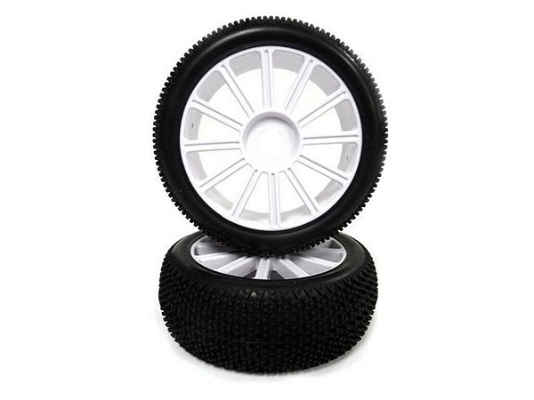 Roda Branca 1:8 Completa Himoto 821003W (2 un)