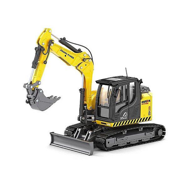 Miniatura Huina 1:50 Escavadeira Braço 3 Seções 1726