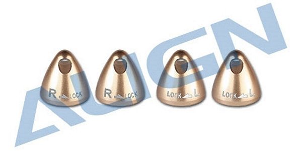 Porca de Hélice Champagne para Drone Racer Align MR25 M425001XVT