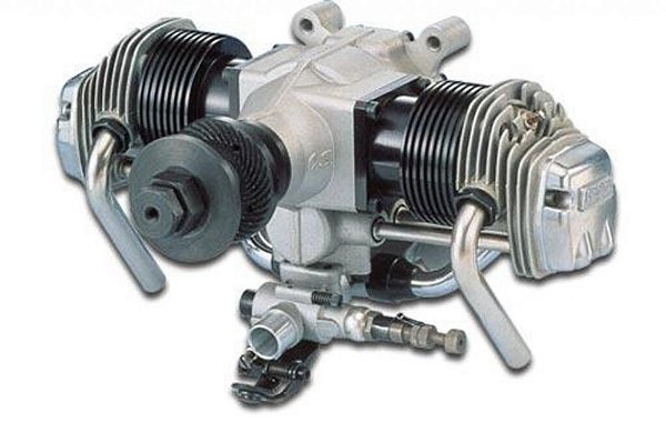 Motor Glow O.S. Engines FT-160 Gemini 4T 2 Cilindros