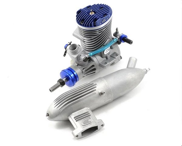 Motor Glow Evolution Engines 1.20NX EVOE1200 Combustão