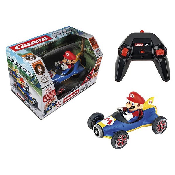Carrinho RC Mario Kart Mach 8 Mario Pipe Carrera 5705
