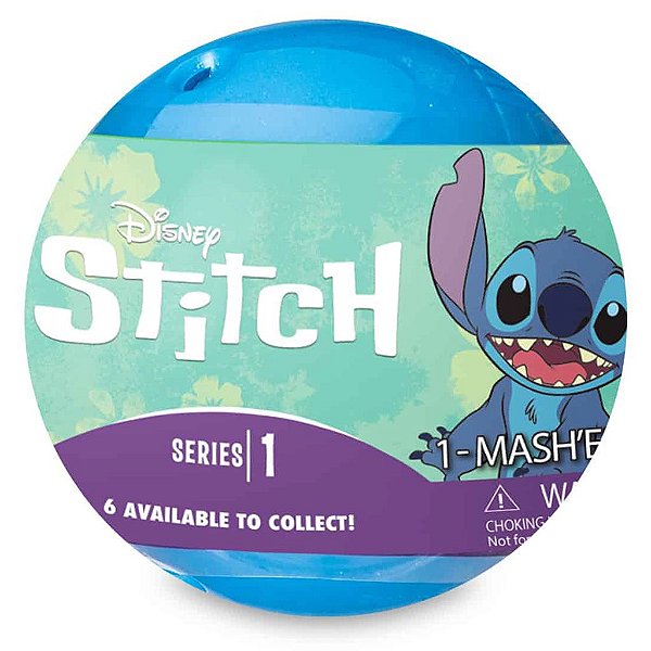 Cápsula Lilo Stitch Mash'ems Bola Surpresa Basic Fun! 52132