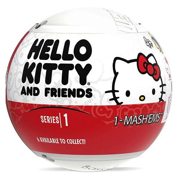 Cápsula Hello Kitty Mash'ems Bola Surpresa Basic Fun! 50793
