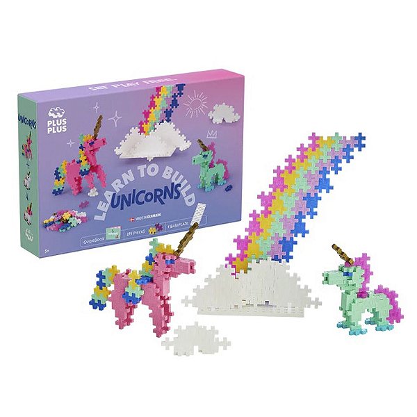Aprenda a Montar Plus-Plus Unicórnio 2483