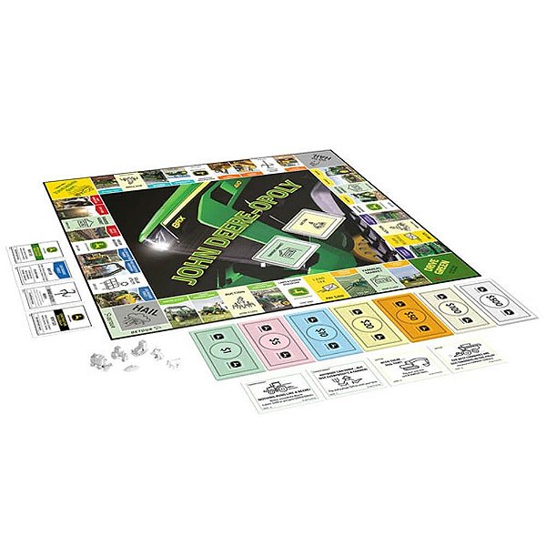 Jogo De Tabuleiro Tomy John Deere opoly